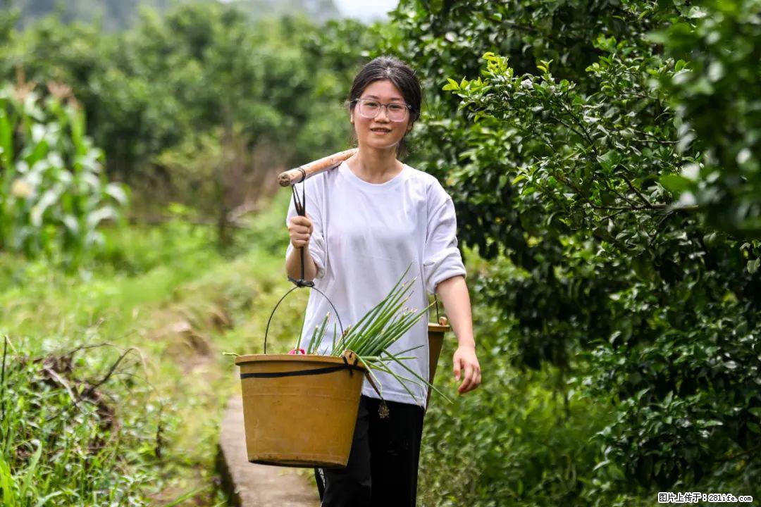 全网追的“扁担女孩”，找了一份暑假工，时薪12元 - 益阳生活资讯 - 益阳28生活网 yiyang.28life.com